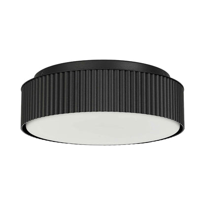 Channel Outdoor LED Flush Mount Ceiling Light in Detail.