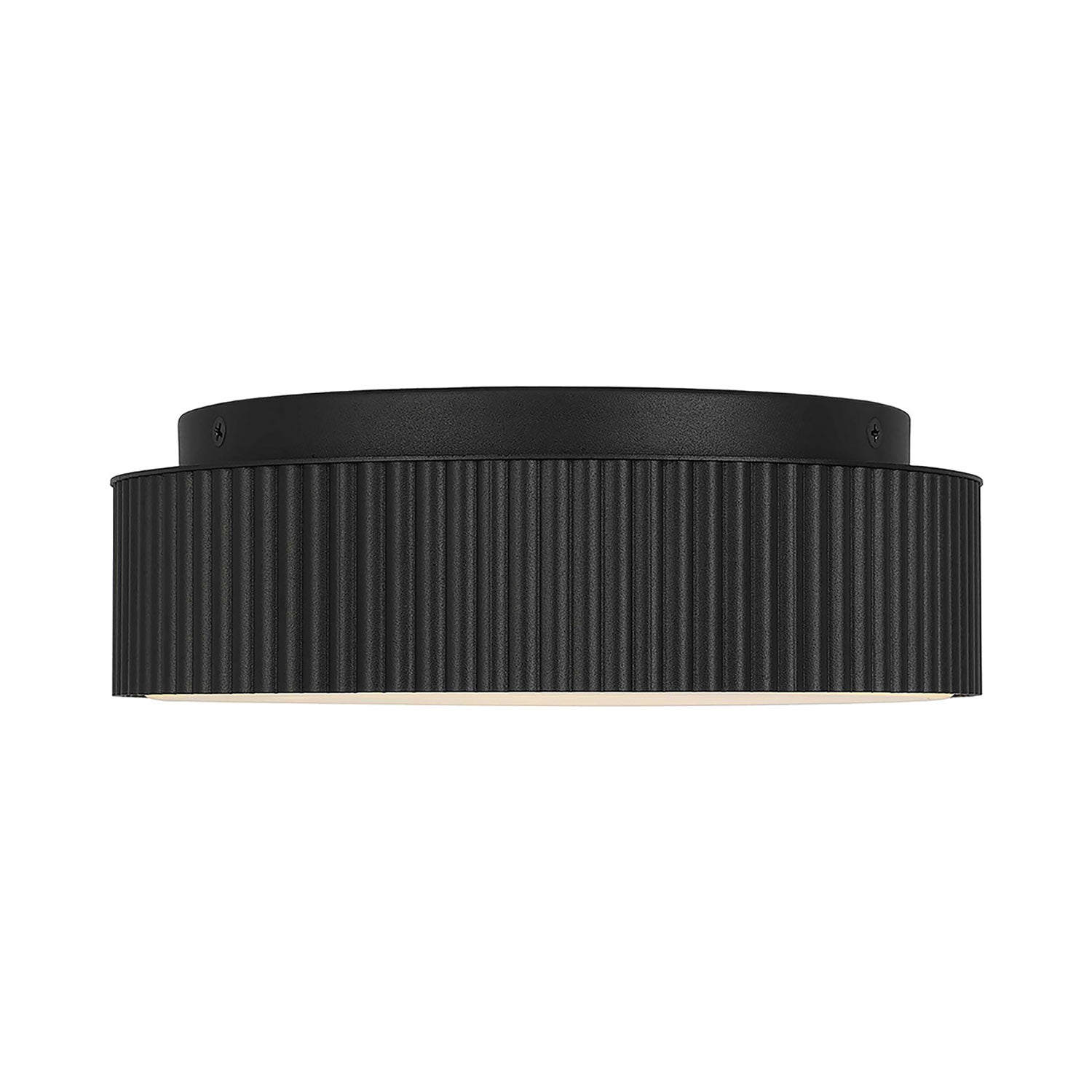 Channel Outdoor LED Flush Mount Ceiling Light in Detail.