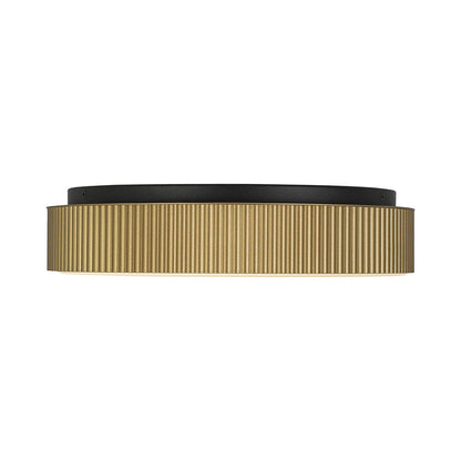 Channel Outdoor LED Flush Mount Ceiling Light in Detail.