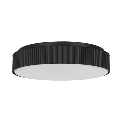 Channel Outdoor LED Flush Mount Ceiling Light in Detail.