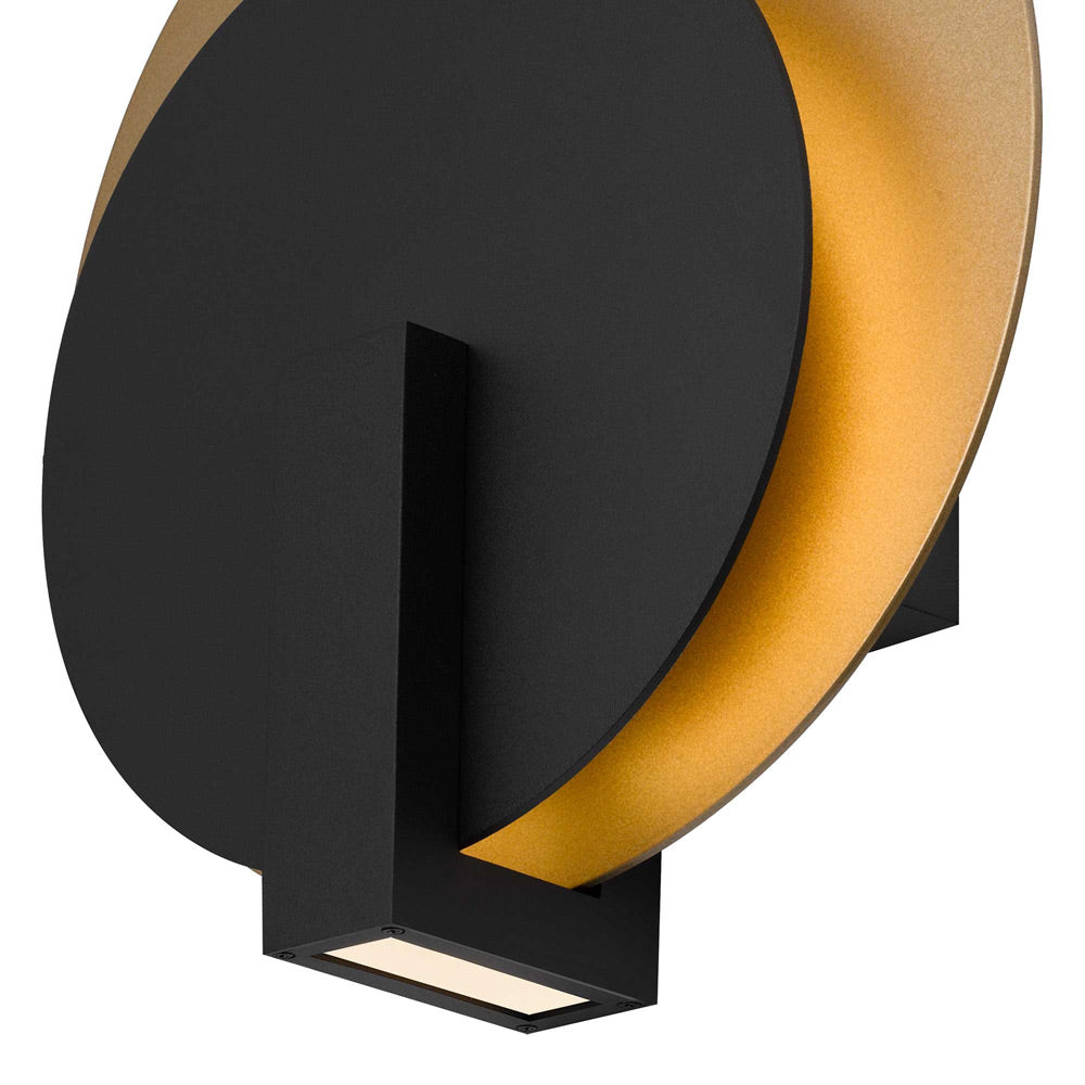 Eclispe Outdoor LED Wall Light in Detail.