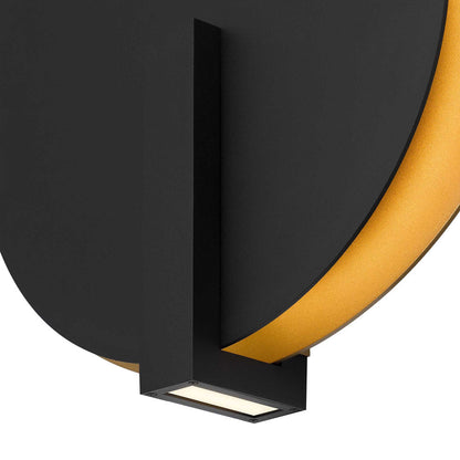 Eclispe Outdoor LED Wall Light in Detail.