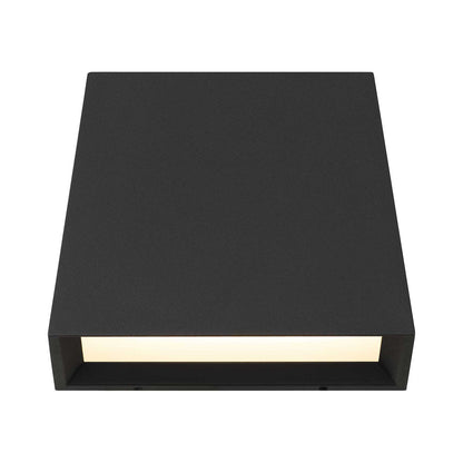 Fillet Outdoor LED Wall Light in Detail.