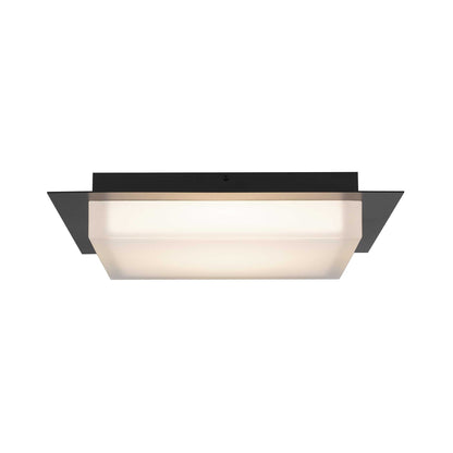 Foursquare Outdoor LED Flush Mount Ceiling Light in Detail.