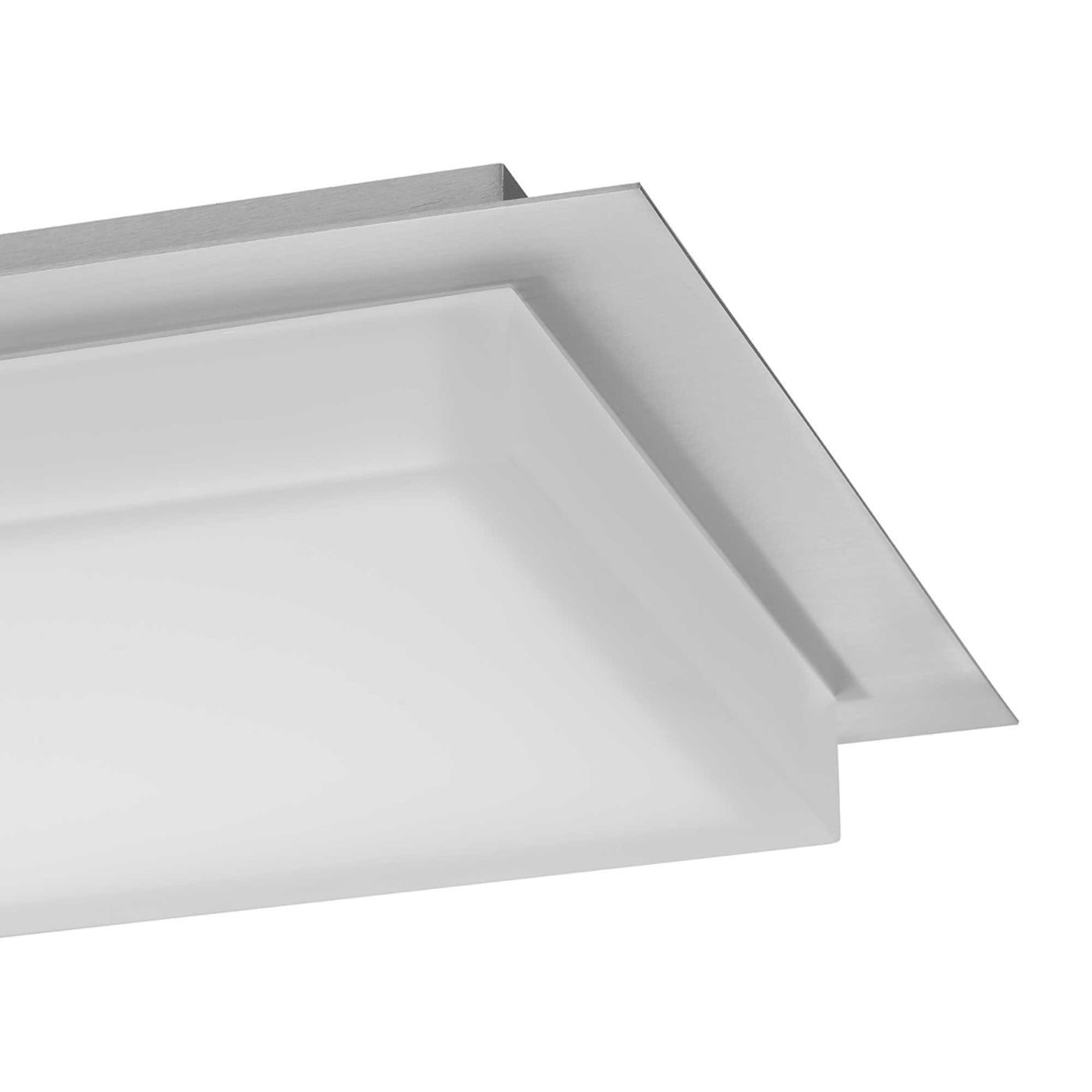 Foursquare Outdoor LED Flush Mount Ceiling Light in Detail.