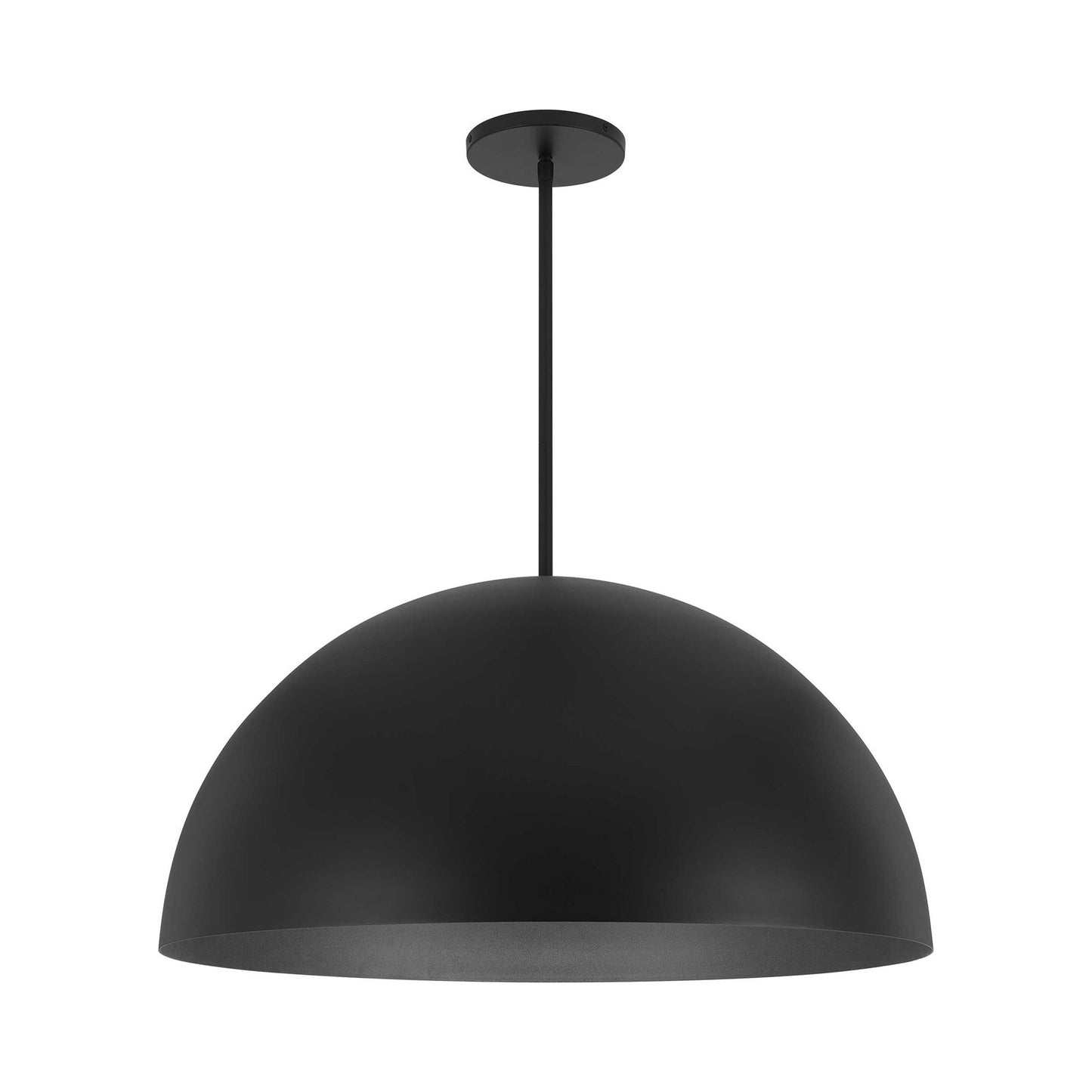 Half Round Outdoor LED Pendant Light (31.5-Inch).