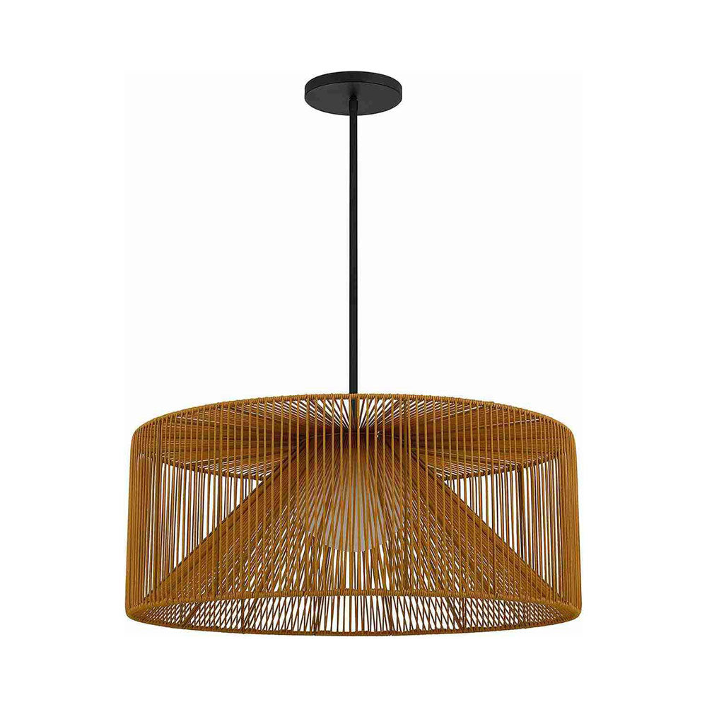 Key West Outdoor LED Pendant Light in Detail.