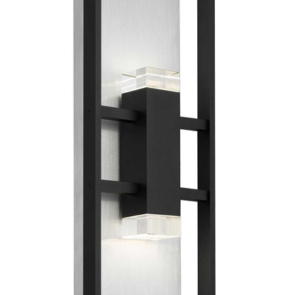 Mars Outdoor LED Wall Light in Detail.