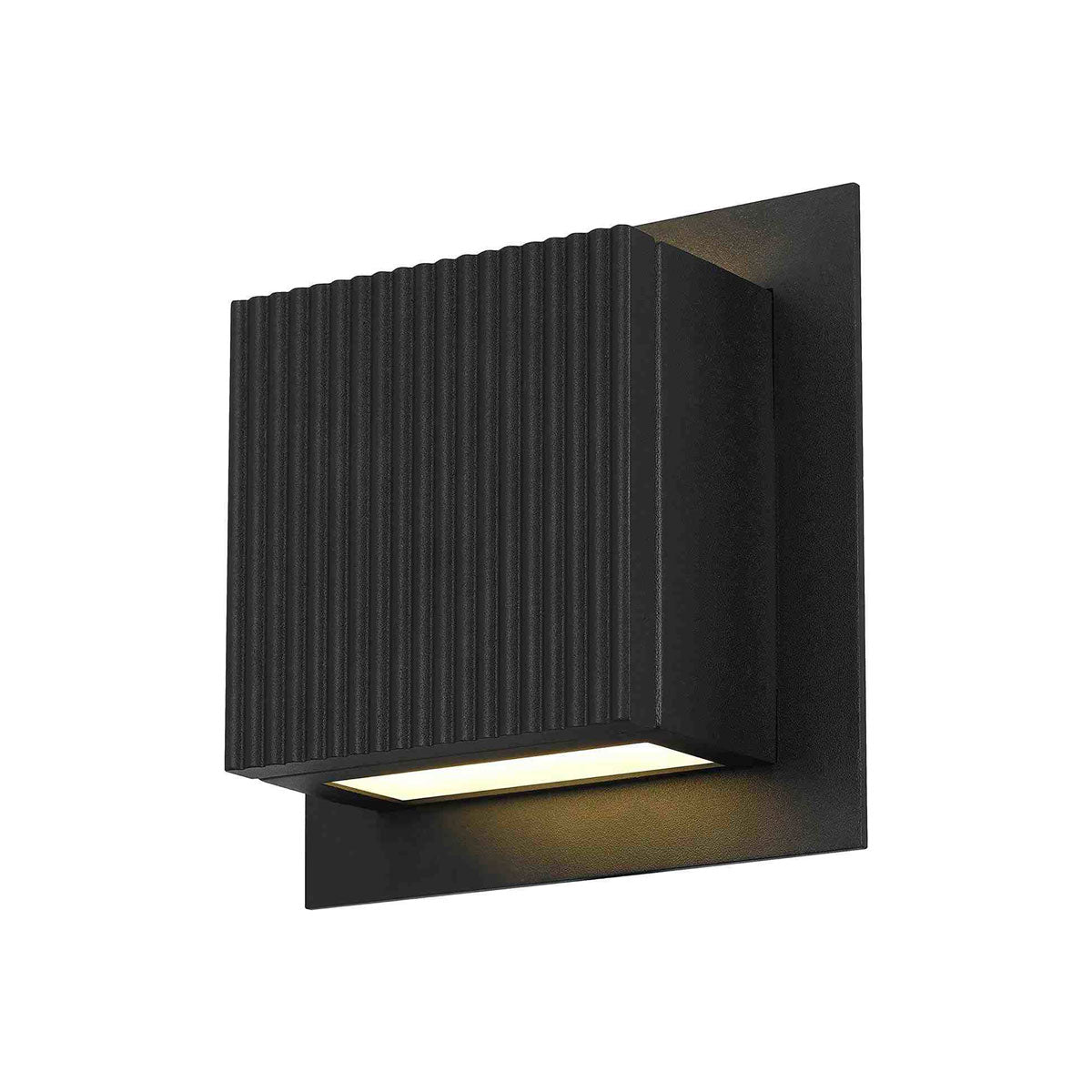 Miami Square Outdoor LED Wall Light.