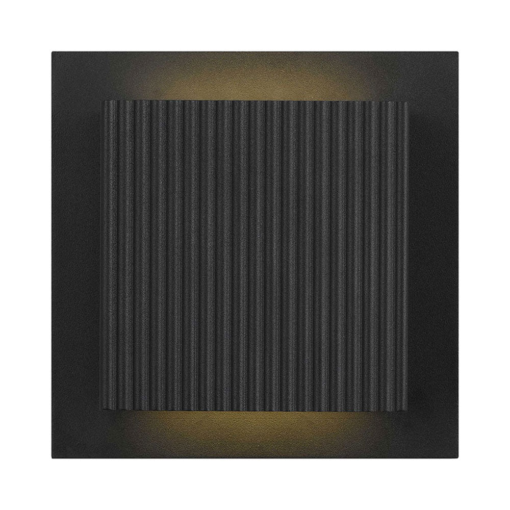 Miami Square Outdoor LED Wall Light in Detail.
