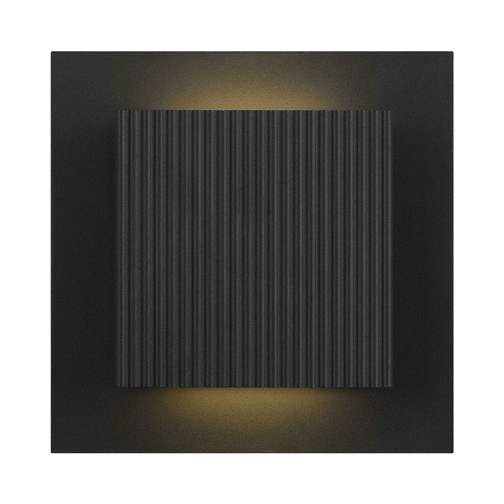 Miami Square Outdoor LED Wall Light in Detail.