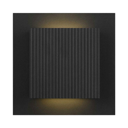Miami Square Outdoor LED Wall Light in Detail.