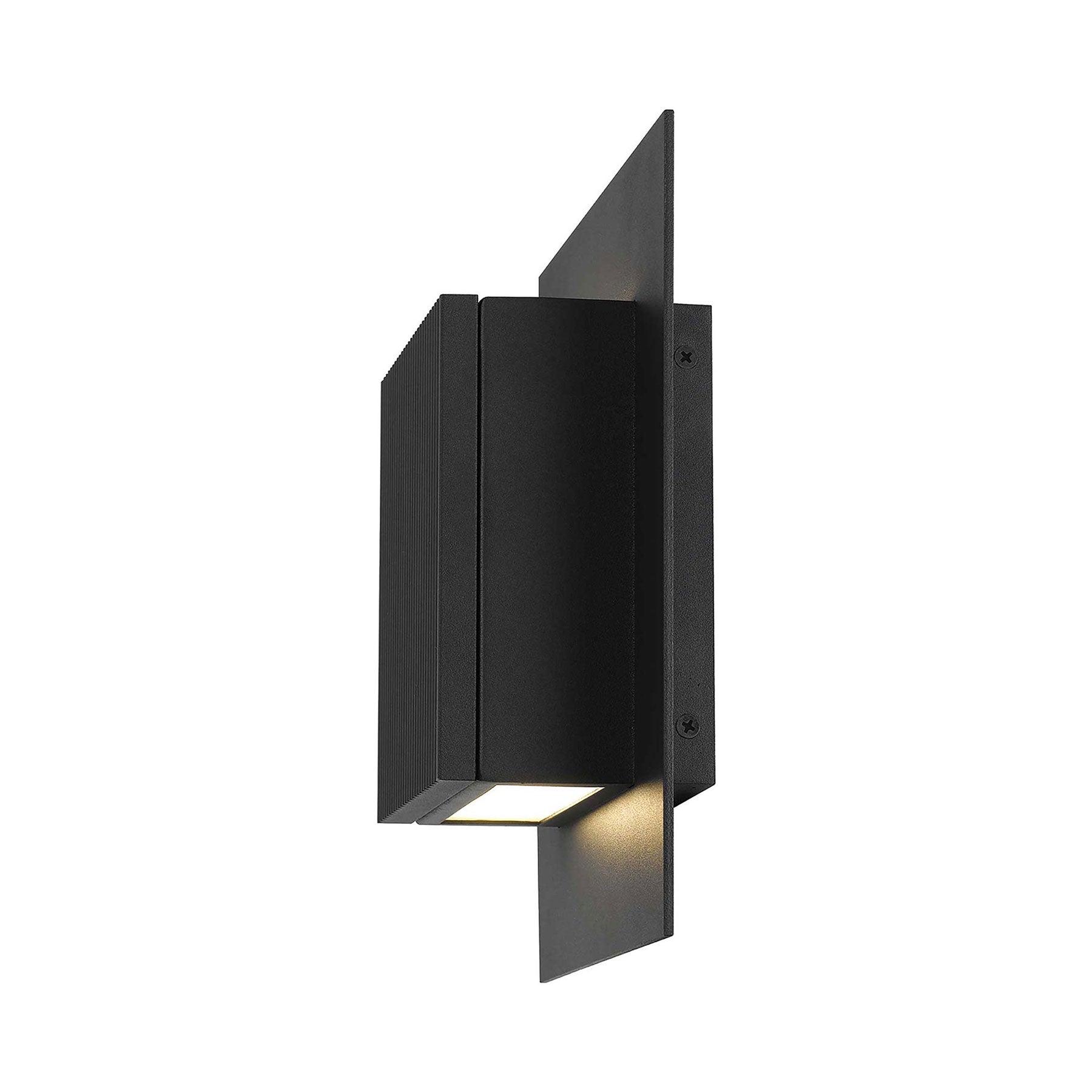 Miami Square Outdoor LED Wall Light in Detail.