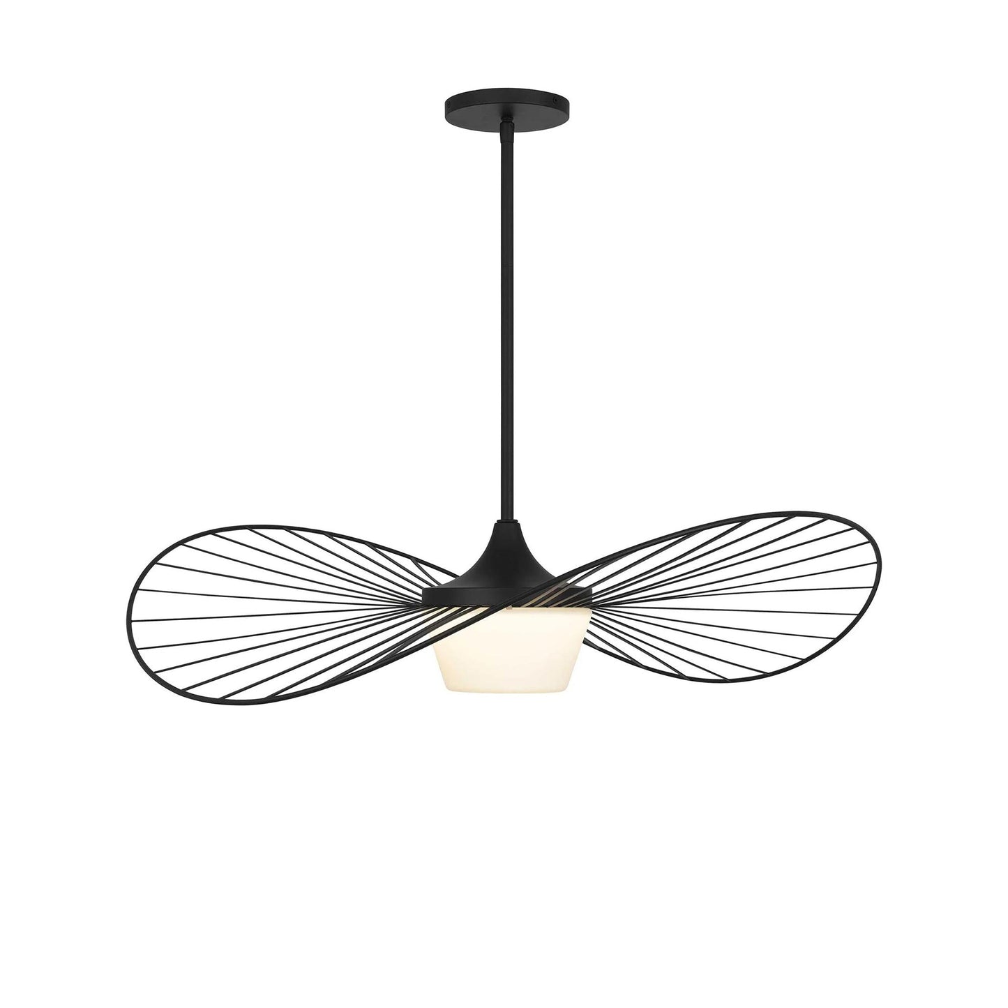 New Wave Outdoor LED Pendant Light (34-Inch).
