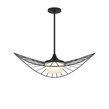 New Wave Outdoor LED Pendant Light in Detail.
