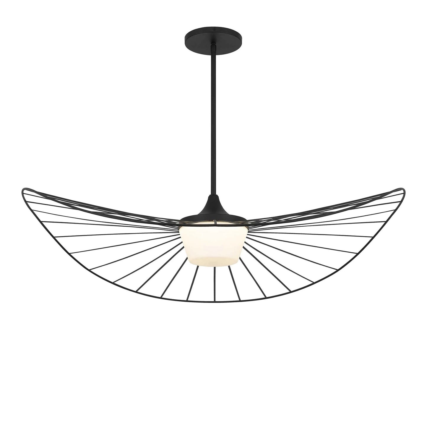New Wave Outdoor LED Pendant Light in Detail.