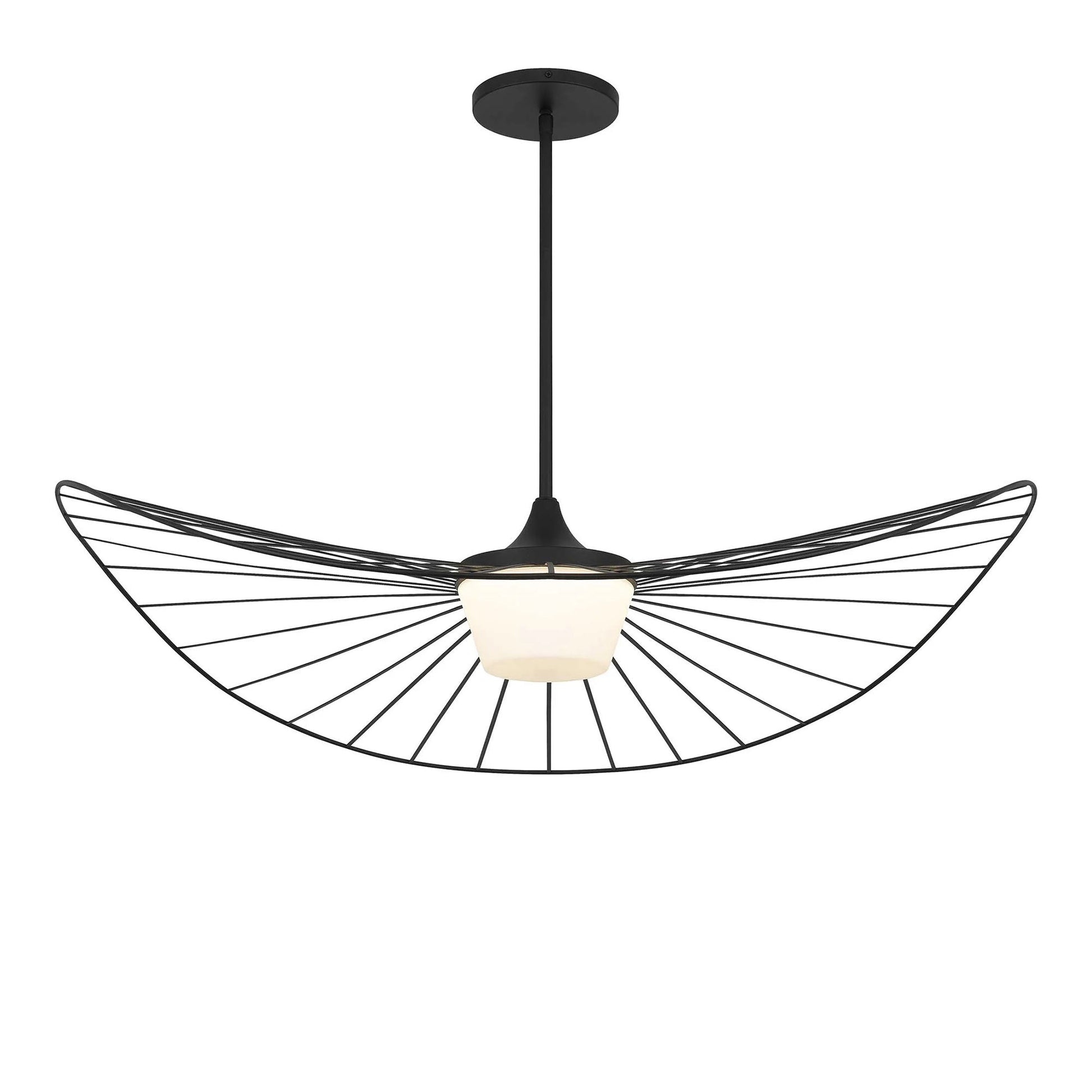 New Wave Outdoor LED Pendant Light in Detail.