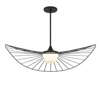 New Wave Outdoor LED Pendant Light in Detail.