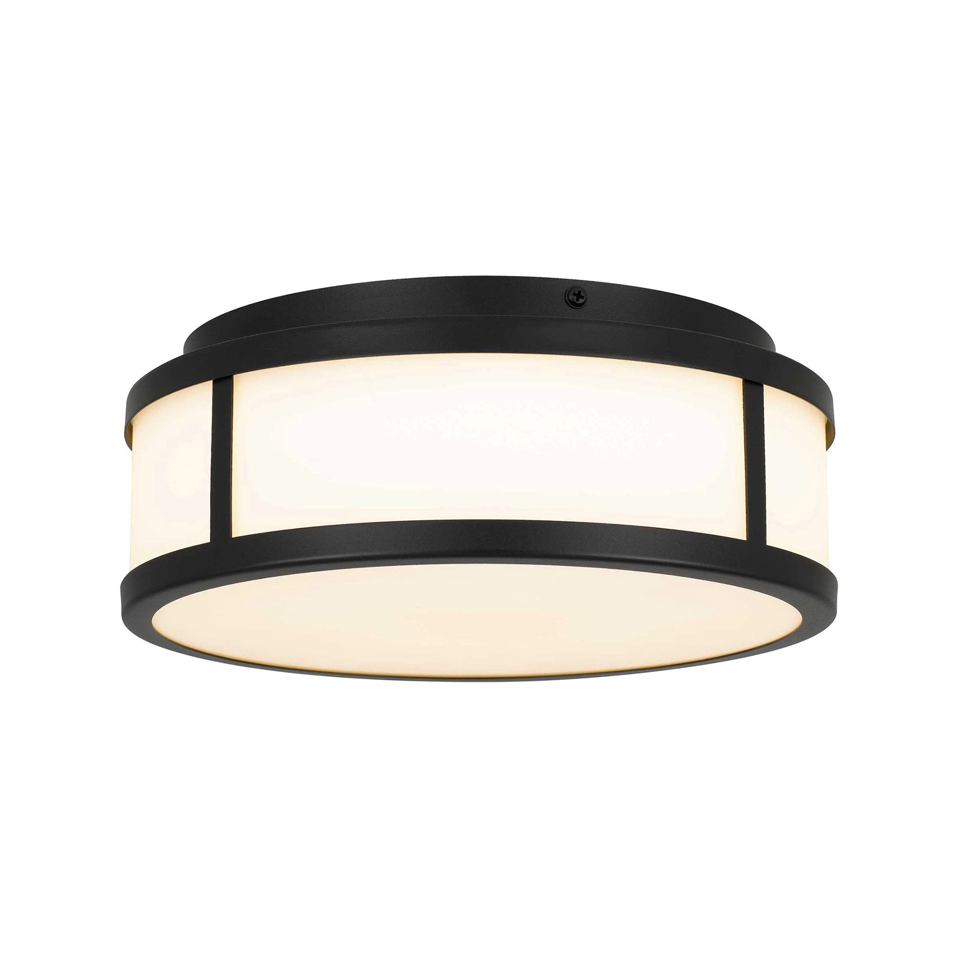 Panel Round Outdoor LED Flush Mount Ceiling Light.