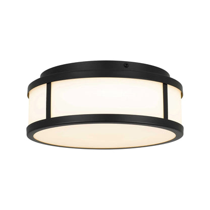 Panel Round Outdoor LED Flush Mount Ceiling Light.