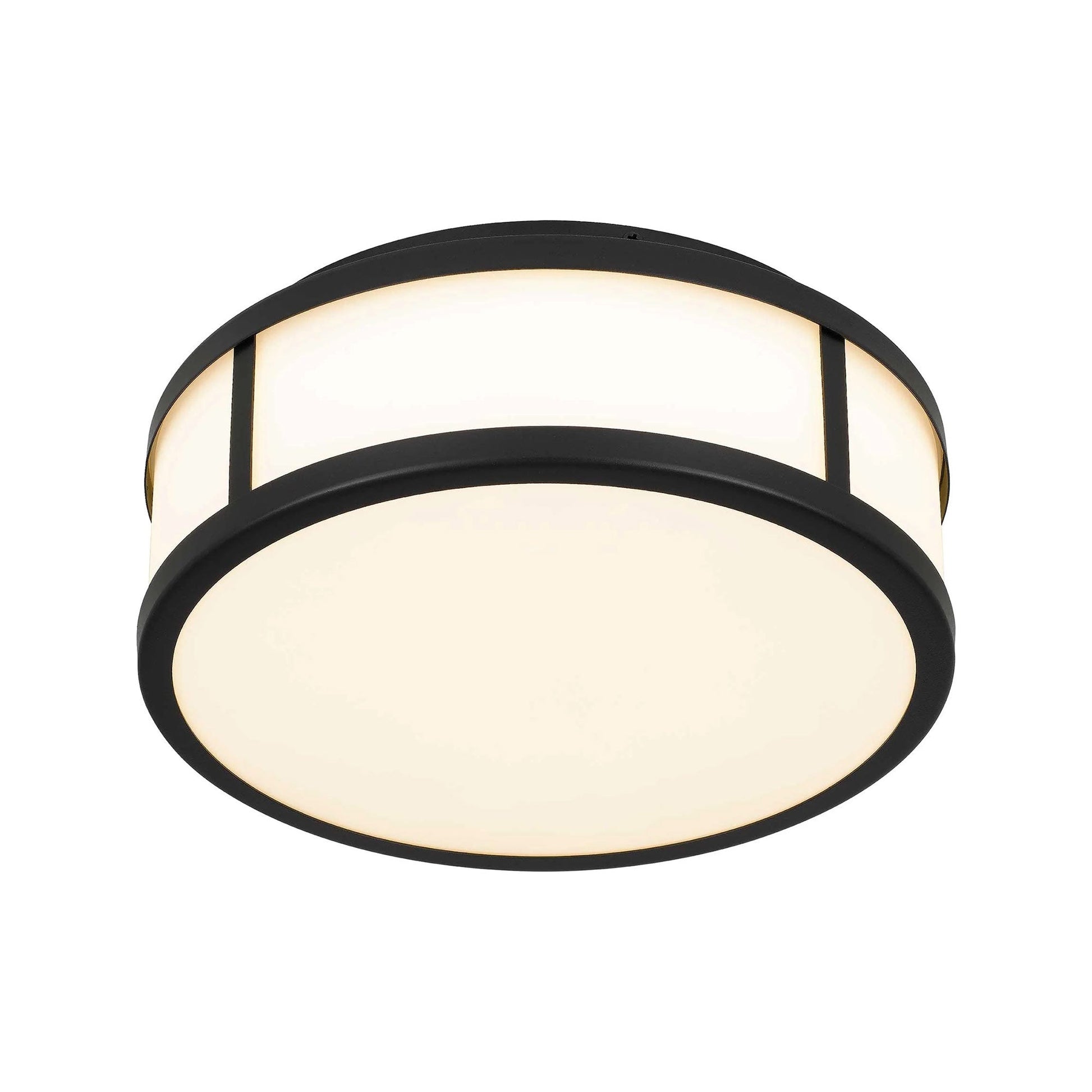 Panel Round Outdoor LED Flush Mount Ceiling Light in Detail.
