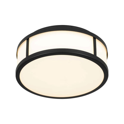 Panel Round Outdoor LED Flush Mount Ceiling Light in Detail.
