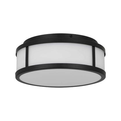 Panel Round Outdoor LED Flush Mount Ceiling Light in Detail.
