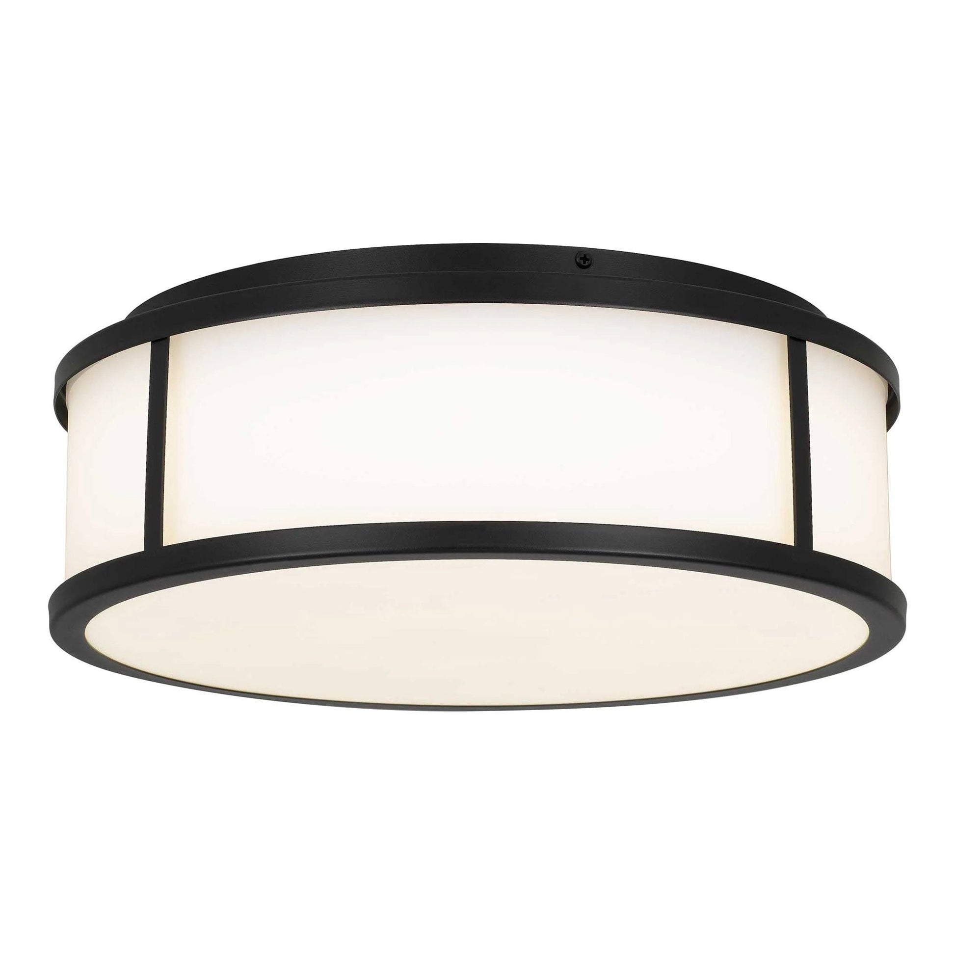 Panel Round Outdoor LED Flush Mount Ceiling Light in Detail.