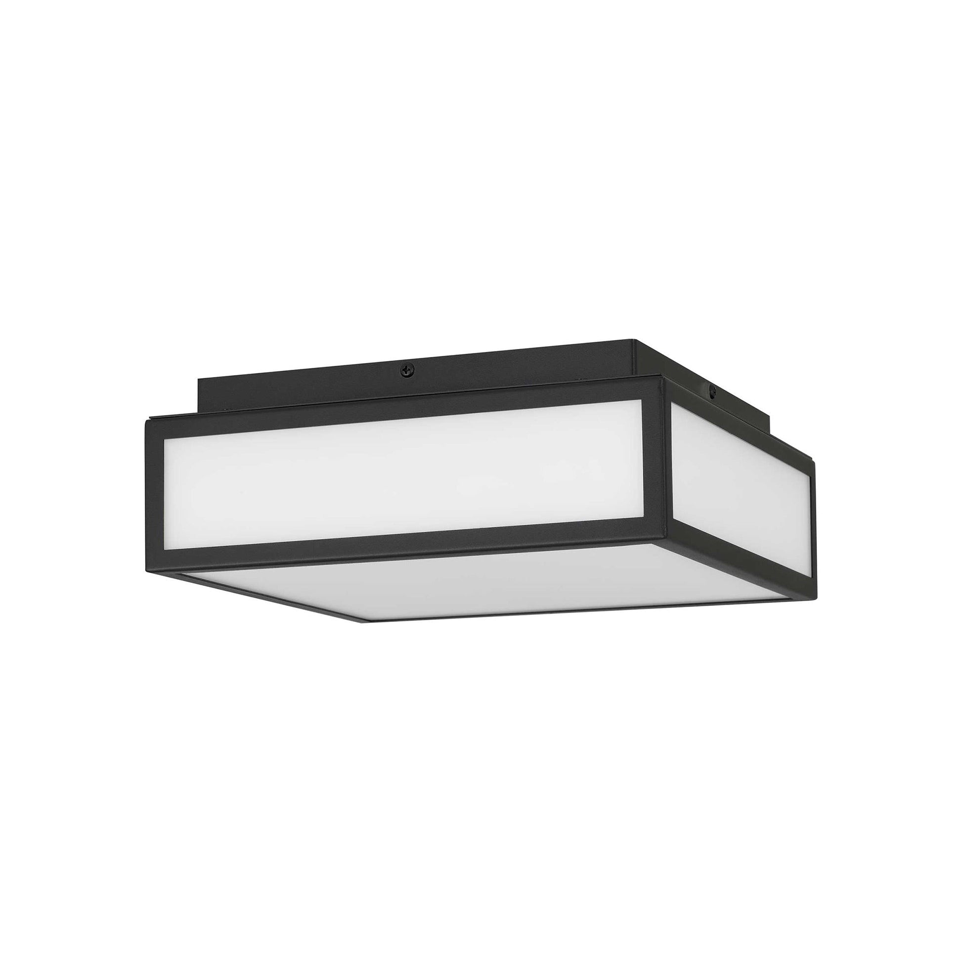 Panel Square Outdoor LED Flush Mount Ceiling Light.