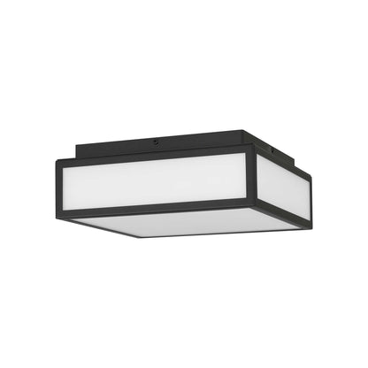 Panel Square Outdoor LED Flush Mount Ceiling Light.