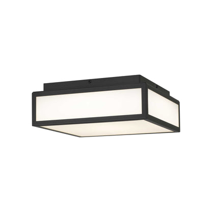 Panel Square Outdoor LED Flush Mount Ceiling Light in Detail.