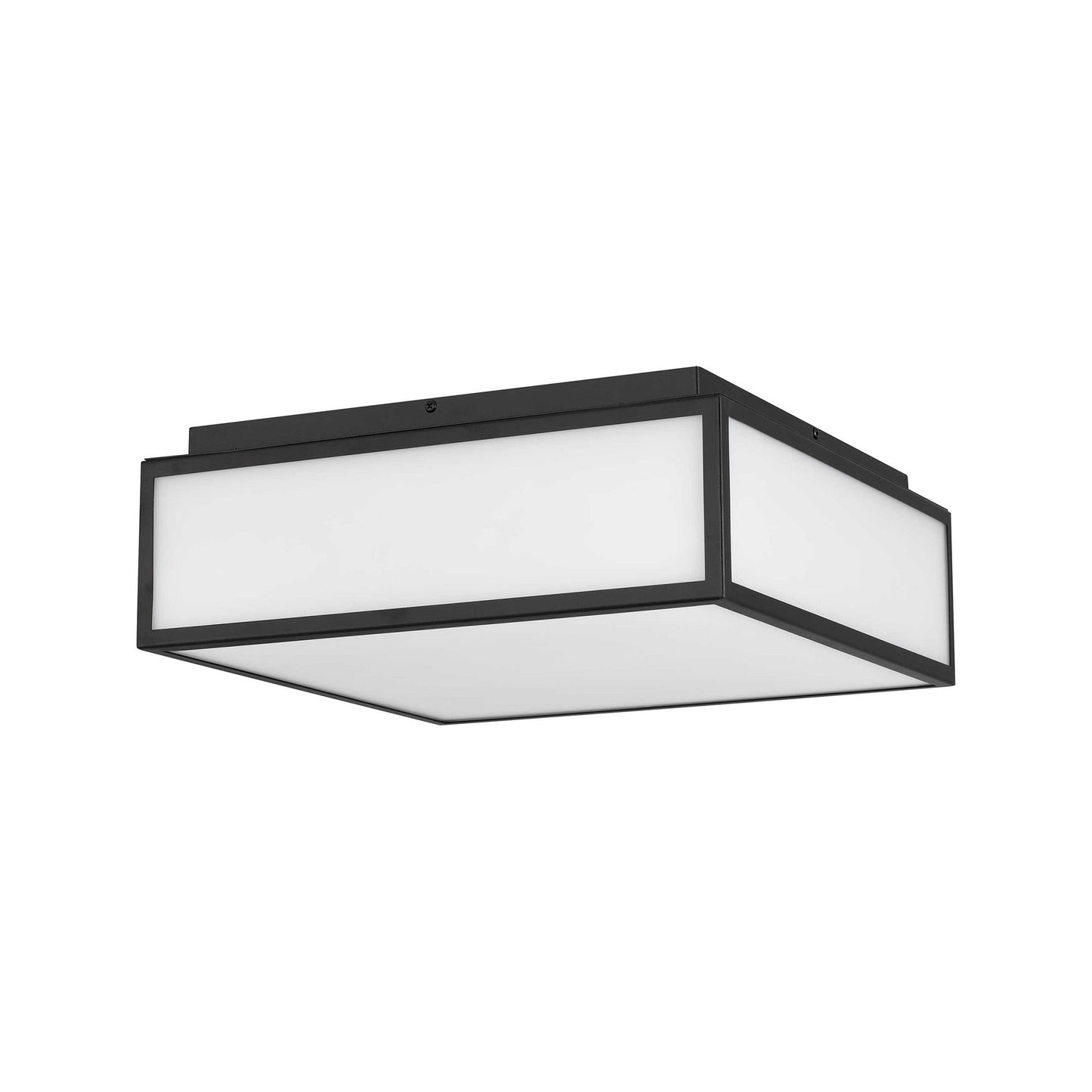 Panel Square Outdoor LED Flush Mount Ceiling Light in Detail.