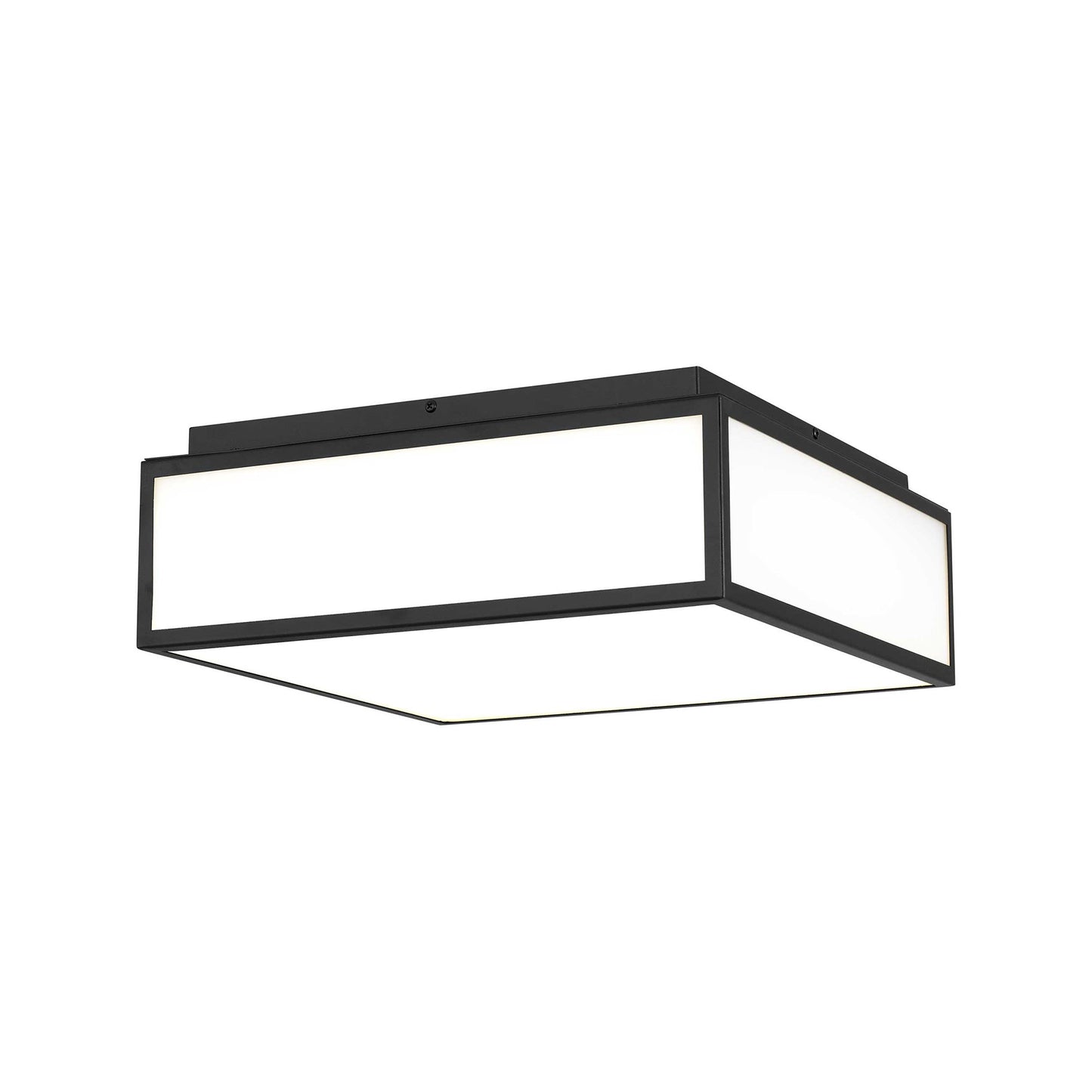 Panel Square Outdoor LED Flush Mount Ceiling Light in Detail.