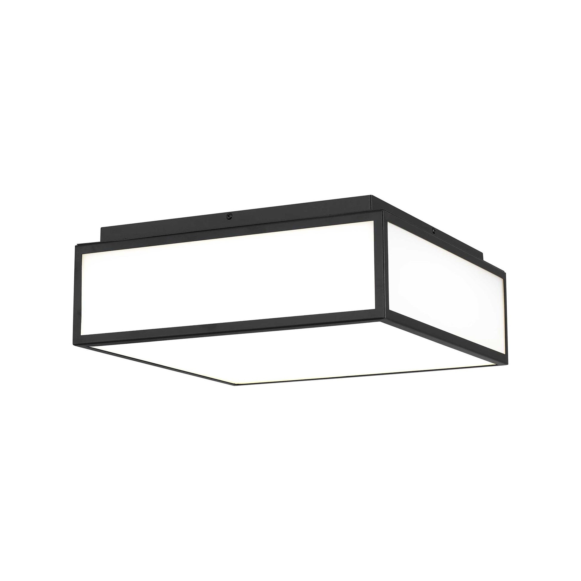Panel Square Outdoor LED Flush Mount Ceiling Light in Detail.