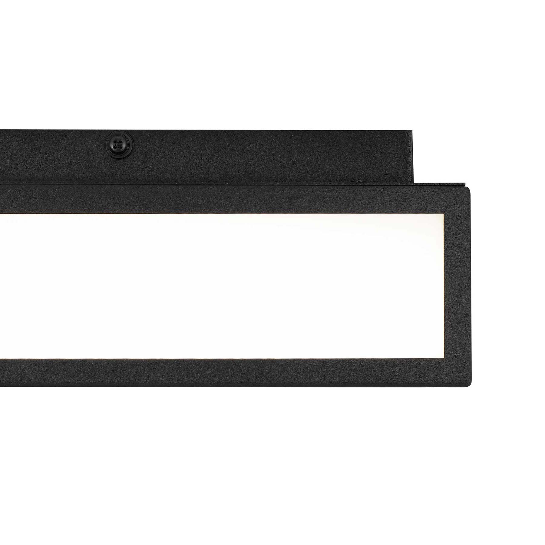Panel Square Outdoor LED Flush Mount Ceiling Light in Detail.