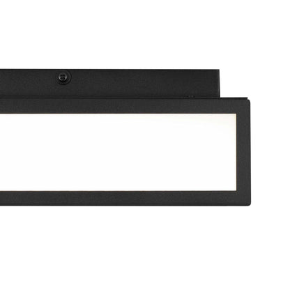 Panel Square Outdoor LED Flush Mount Ceiling Light in Detail.
