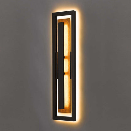 Panels Outdoor LED Wall Light in Detail.