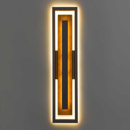Panels Outdoor LED Wall Light in Detail.
