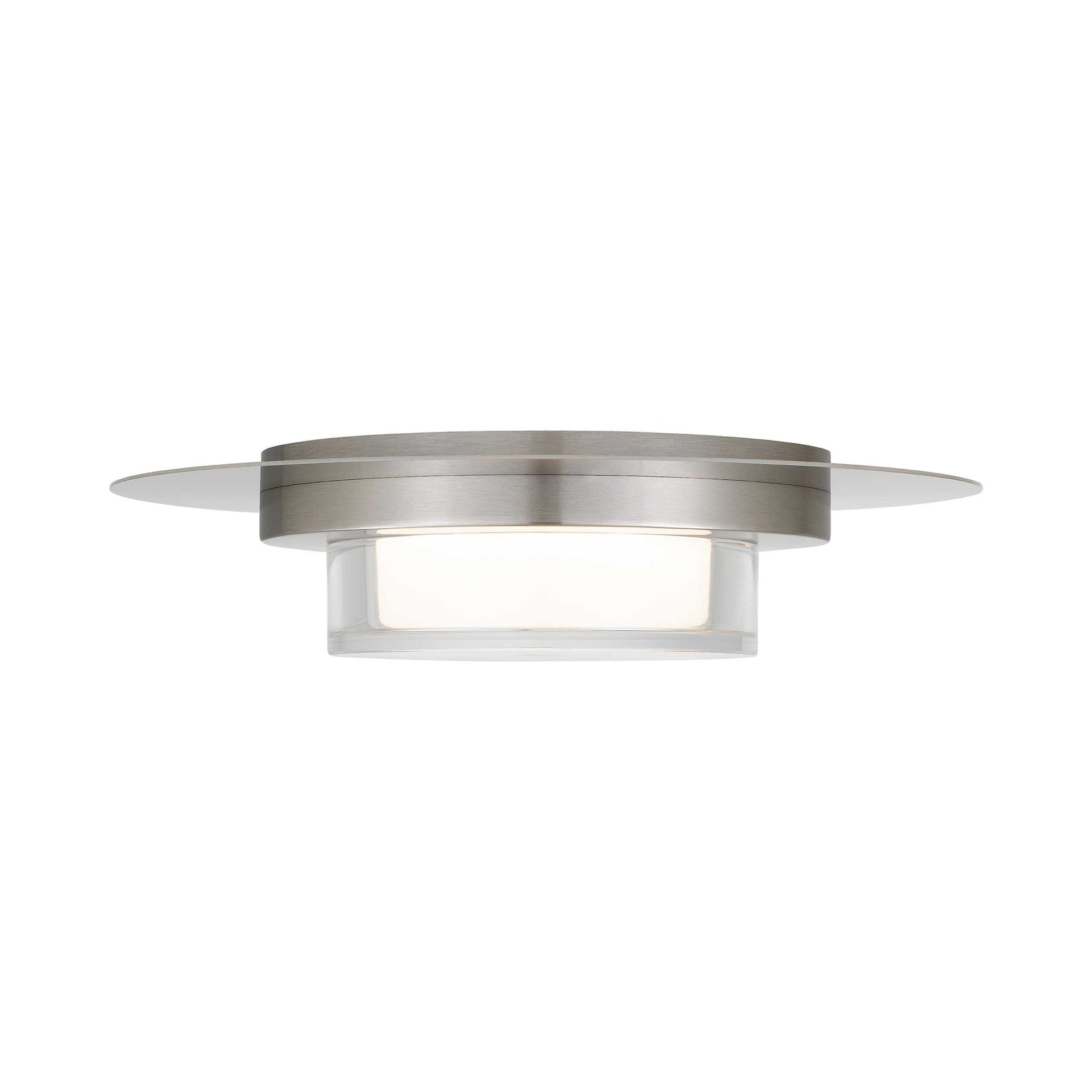 Plate Outdoor LED Flush Mount Ceiling Light.