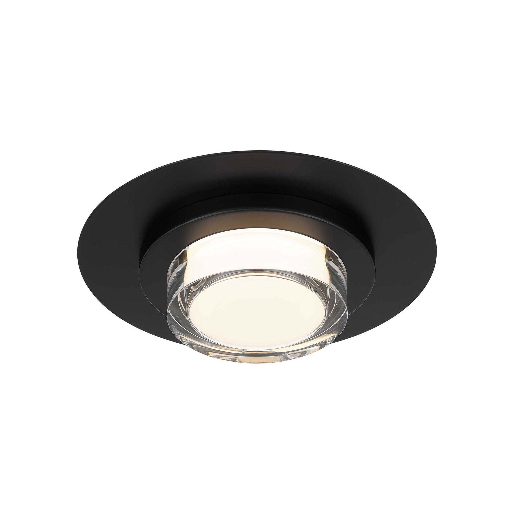 Plate Outdoor LED Flush Mount Ceiling Light in Detail.