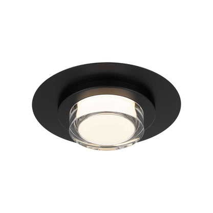 Plate Outdoor LED Flush Mount Ceiling Light in Detail.
