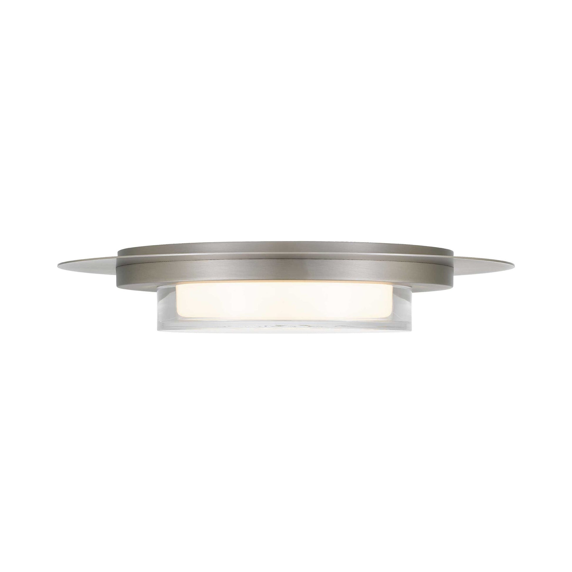 Plate Outdoor LED Flush Mount Ceiling Light in Detail.