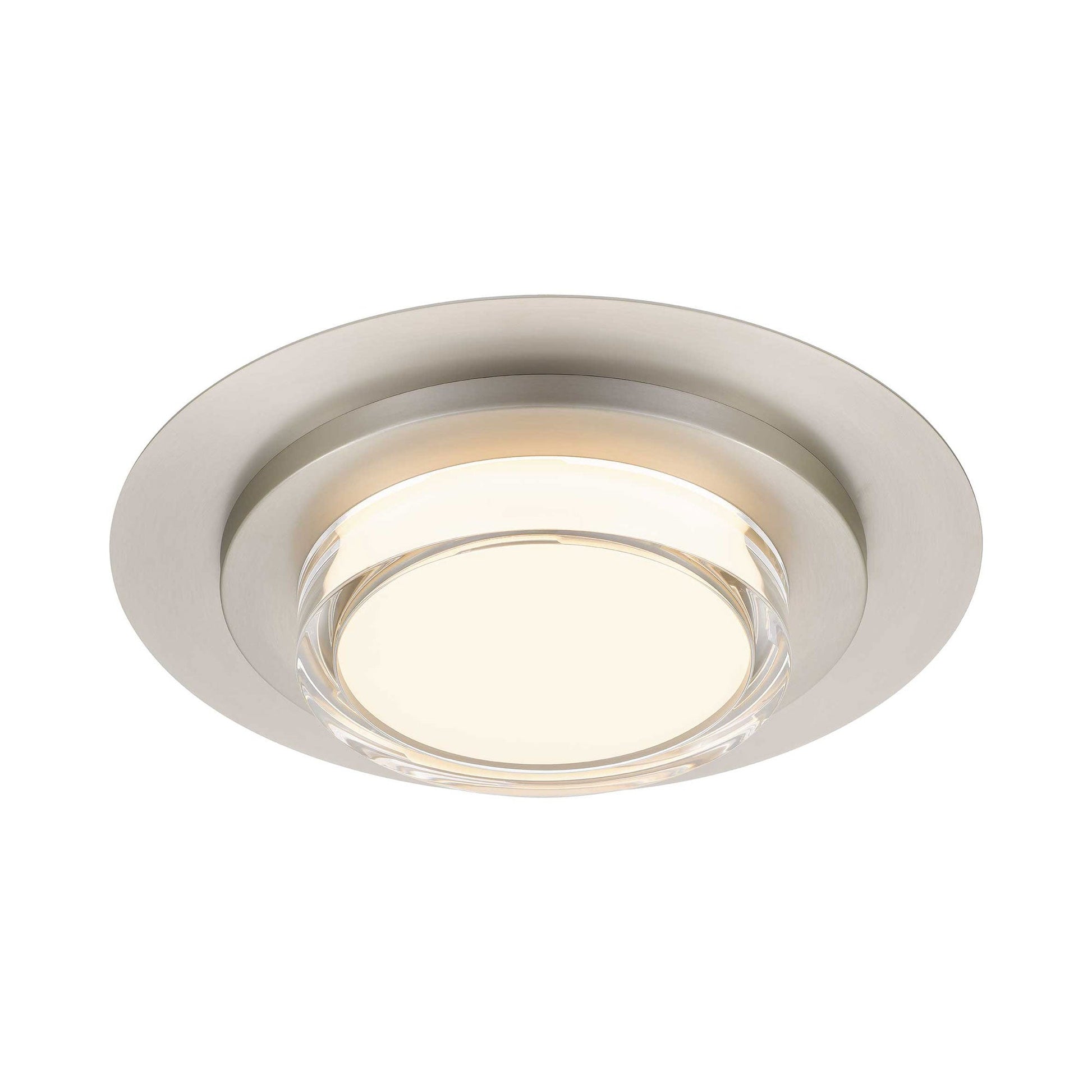 Plate Outdoor LED Flush Mount Ceiling Light in Detail.