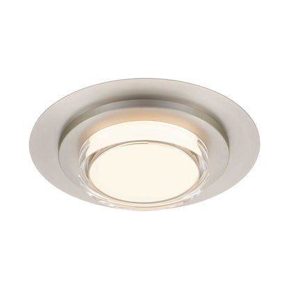 Plate Outdoor LED Flush Mount Ceiling Light in Detail.