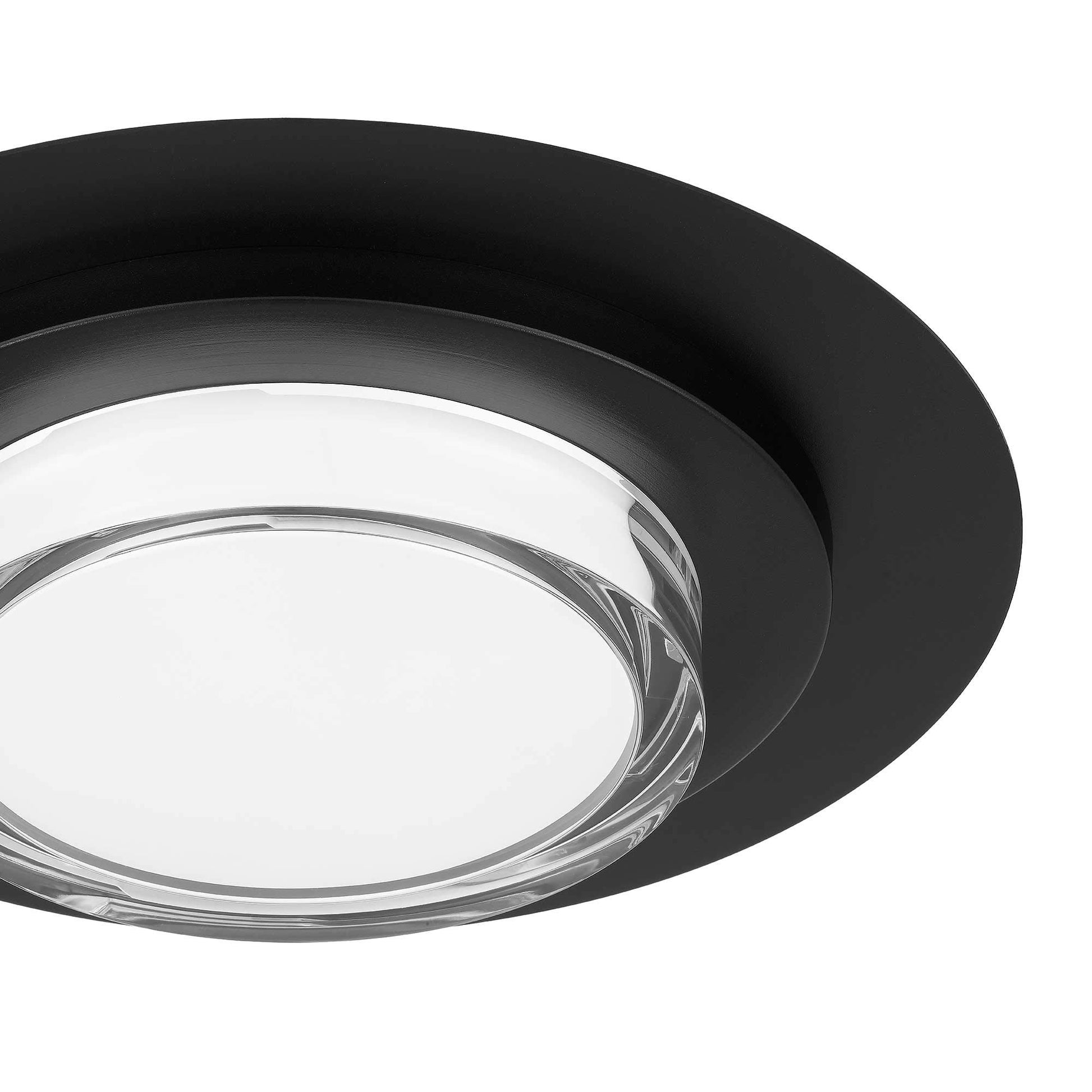 Plate Outdoor LED Flush Mount Ceiling Light in Detail.
