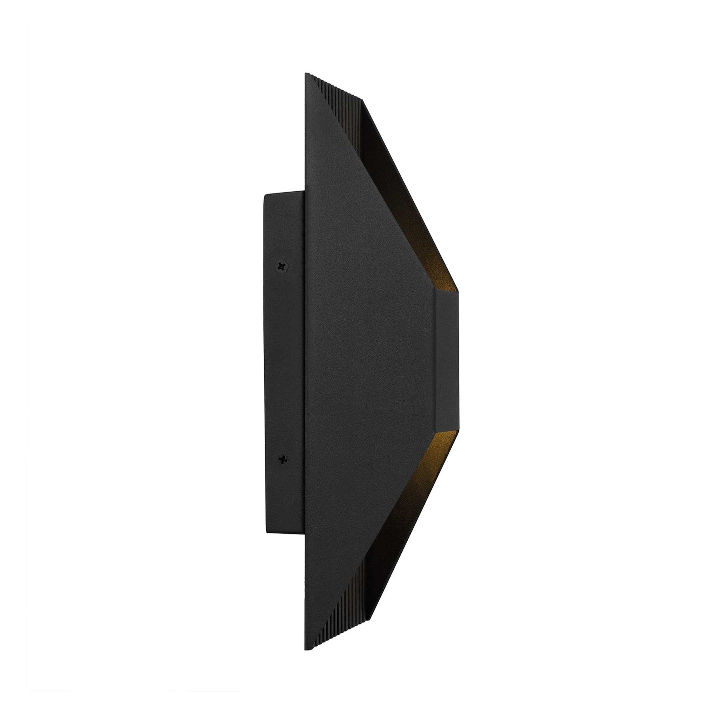 Ribbed Outdoor LED Wall Light in Detail.