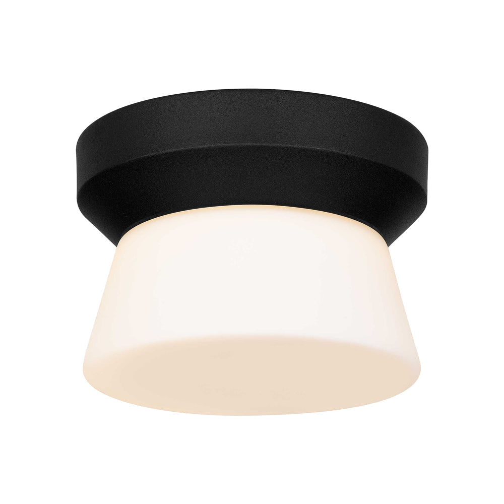 Skirt Outdoor LED Flush Mount Ceiling Light (7-Inch).