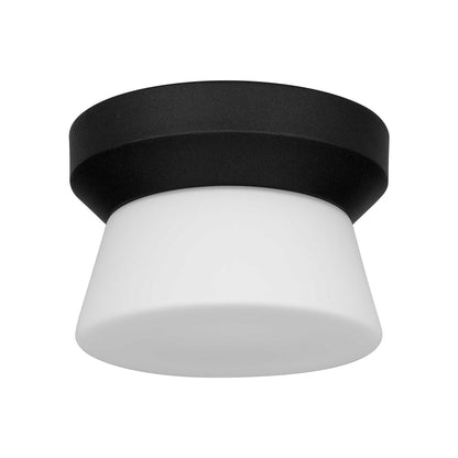 Skirt Outdoor LED Flush Mount Ceiling Light.