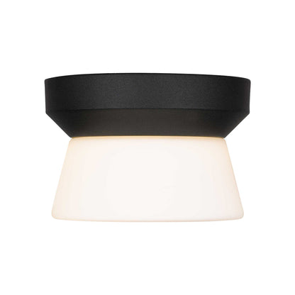 Skirt Outdoor LED Flush Mount Ceiling Light in Detail.