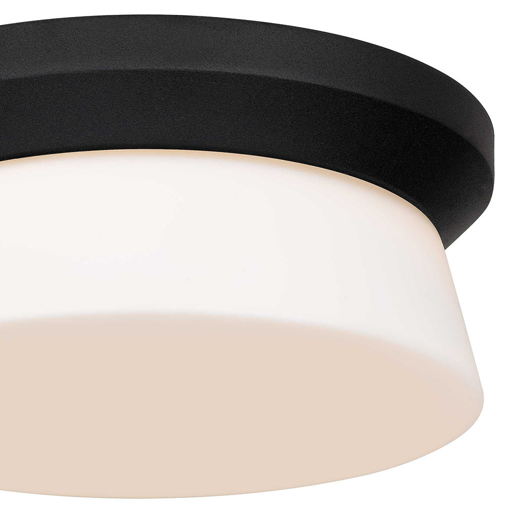 Skirt Outdoor LED Flush Mount Ceiling Light in Detail.
